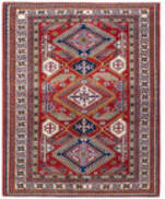 Solo Rugs Tribal  4'10'' x 6'1'' Square Rug