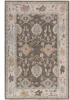 Solo Rugs Oushak Brown 6'1'' x 9'4'' Rug