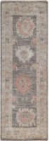 Solo Rugs Oushak Beige 2'8'' x 7'11'' Runner Rug