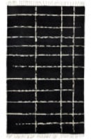 Solo Rugs Moroccan S3386-Blac  Area Rug