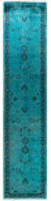Solo Rugs Fine Vibrance  2'8'' x 12'2'' Runner Rug