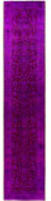 Solo Rugs Fine Vibrance  2'7'' x 12'9'' Runner Rug