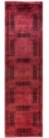 Solo Rugs Fine Vibrance  3'1'' x 11'7'' Runner Rug