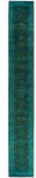 Solo Rugs Fine Vibrance  2'7'' x 18'5'' Runner Rug
