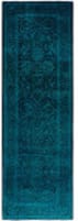 Solo Rugs Fine Vibrance  2'5'' x 7'8'' Runner Rug