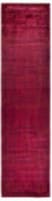 Solo Rugs Fine Vibrance  3'1''x12'9'' Runner Rug