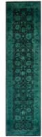 Solo Rugs Fine Vibrance  3'x12'6'' Runner Rug
