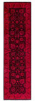 Solo Rugs Fine Vibrance  3'1''x10'9'' Runner Rug