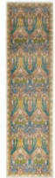 Solo Rugs Arts and Crafts  2'5''x9'3'' Runner Rug