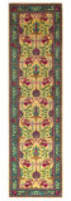 Solo Rugs Arts and Crafts  2'7''x9'8'' Runner Rug