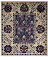 Solo Rugs Suzani  8' 1'' x 9' 4'' Rug