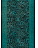 Solo Rugs Fine Vibrance  2'7''x16'1'' Runner Rug