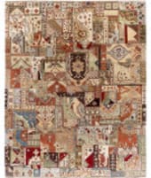 Solo Rugs Patchwork  8'3'' x 10'3'' Rug