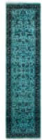 Solo Rugs Fine Vibrance  2'7''x10'1'' Runner Rug