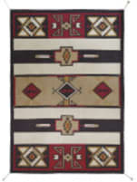 Southwest Looms Dreamcatcher N-25 Red Lake Area Rug