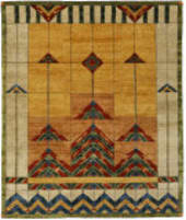 Southwest Looms Arts and Crafts PC-51A Gold Area Rug