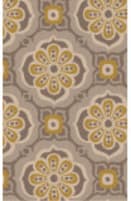 Surya Alhambra ALH-5010 Gray / Yellow Area Rug