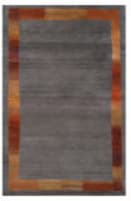 Tibet Rug Company 60 Knot Premium Tibetan Border Gray Area Rug