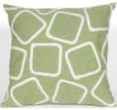 Trans-Ocean Visions I Pillow Squares 408716 Lime