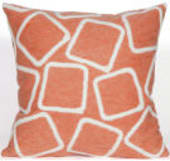 Trans-Ocean Visions I Pillow Squares 408717 Coral