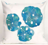 Trans-Ocean Visions I Pillow Sand Dollar 414012 Pearl