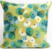 Trans-Ocean Visions Ii Pillow Pansy 4138/06 Lime Area Rug
