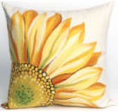 Trans-Ocean Visions Iii Pillow Sunflower 321609 Yellow