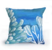 Trans-Ocean Visions Iii Pillow Reef 421203 Blue