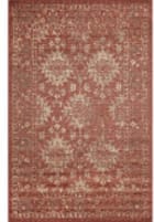 Trans-Ocean Carmel Vintage Floral 8418/34 Chili Area Rug