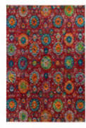Trans-Ocean Fiesta Medallions 7360/24 Red Area Rug