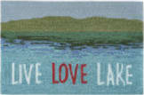 Trans-Ocean Frontporch Live Love Lake 4507/03 Water Area Rug