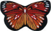 Trans-Ocean Frontporch Monarch 4596/17 Orange Area Rug