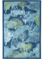 Trans-Ocean Marina Coral Garden 8182/33 Lapis Area Rug