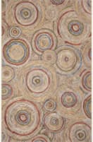 Trans-Ocean Marina Basket Circles 8198/44 Multi Area Rug