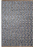 Trans-Ocean Mercer Zigzag 1224/03 Blue Area Rug
