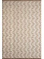 Trans-Ocean Mercer Zigzag 1224/64 Ivory Area Rug