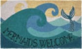Trans-Ocean Natura Mermaids Welcome 2028/04 Ocean Area Rug