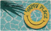 Trans-Ocean Natura This Is Our Happy Place 2208/04 Aqua Area Rug