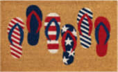 Trans-Ocean Natura Freedom Flops 2290/12 Natural Area Rug