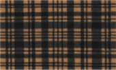 Trans-Ocean Natura Tartan 2533/48 Black Area Rug
