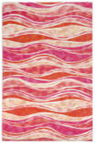 Trans-Ocean Visions Iii Wave 3126/37 Pink Area Rug