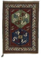 Tufenkian Knotted Red 5' x 7' Rug