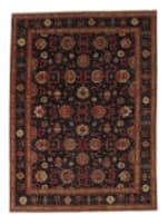 Tufenkian Knotted Sheared Black/Rust 9' x 12' Rug