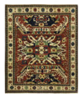 Tufenkian Knotted Chelaberd Ruby Area Rug