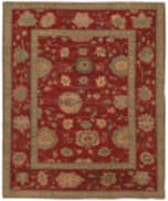 Tufenkian Knotted Firjustan Ruby Sheared Area Rug