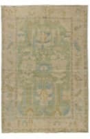 Tufenkian Knotted Beige - Green 6' x 9' Rug