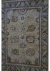 J. Aziz 16/18 Shah Abbas Beige - Black 4'7'' x 6'7'' Rug