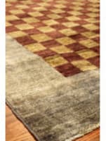 J. Aziz Raisa Brown - Gray 8'5'' x 11'5'' Rug