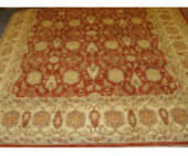 J. Aziz Peshawar Red - Beige 6'5'' x 9'6'' Rug