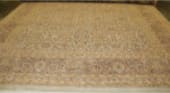 J. Aziz 16/18 Shah Abbas Bone 9'2'' x 12'1'' Rug